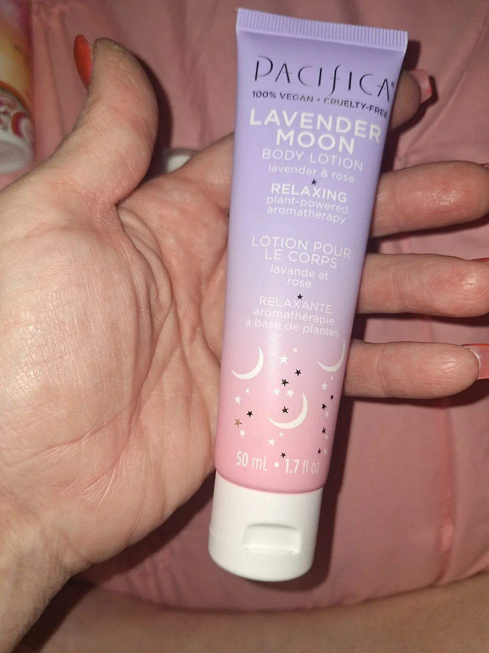 Pacifica Lavender Moon Body Lotion - And Hair Mist Bundle